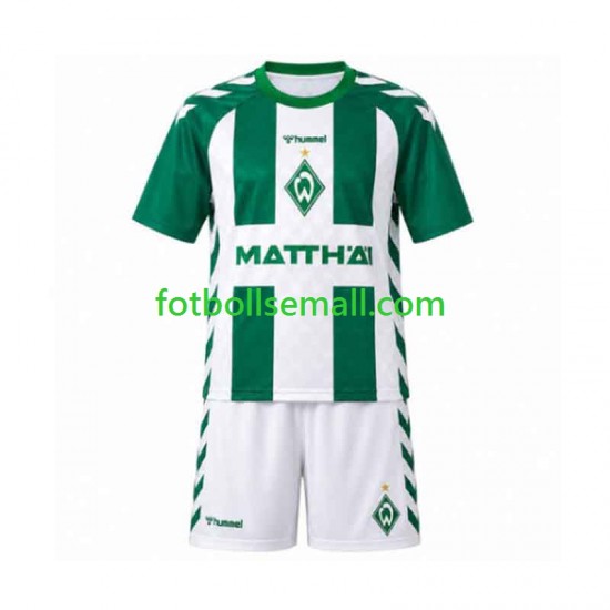 Matchtröjor Werder Bremen 2026-2027 Kortärmad till Barn (1:a ställ)