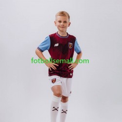 Matchtröjor West Ham United 2026-2027 Kortärmad till Barn (1:a ställ)