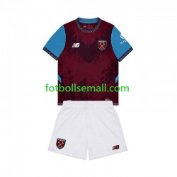 Matchtröjor West Ham United 2026-2027 Kortärmad till Barn (1:a ställ)