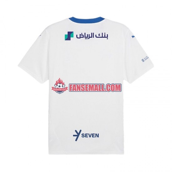 Matchtröjor Al-Hilal 2024-2025 Kortärmad till Herr (2:a ställ)