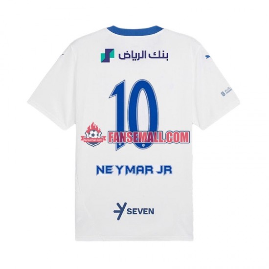 Matchtröjor Al-Hilal Neymar JR 10 2024-2025 Kortärmad till Herr (2:a ställ)