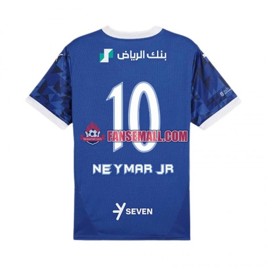Matchtröjor Al-Hilal Neymar JR 10 2024-2025 Kortärmad till Herr (1:a ställ)