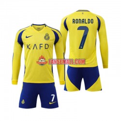 Matchtröjor Al-Nassr Cristiano Ronaldo 7 2024-2025 Långärmad till Barn (1:a ställ)