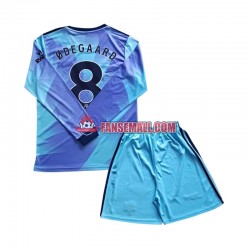 Matchtröjor Arsenal Odegaard 8 2024-2025 Långärmad till Barn (3:e ställ)