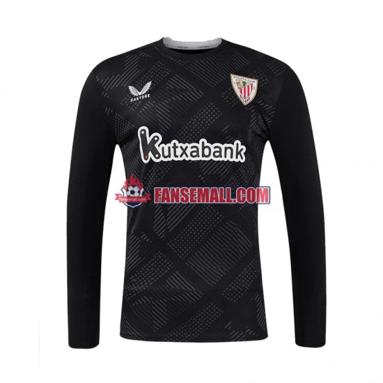 Matchtröjor Athletic Bilbao Målvaktströja 2024-2025 Långärmad till Herr (1:a ställ)