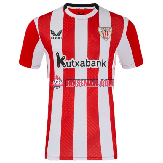Matchtröjor Athletic Bilbao Williams JR 10 2024-2025 Kortärmad till Herr (1:a ställ)