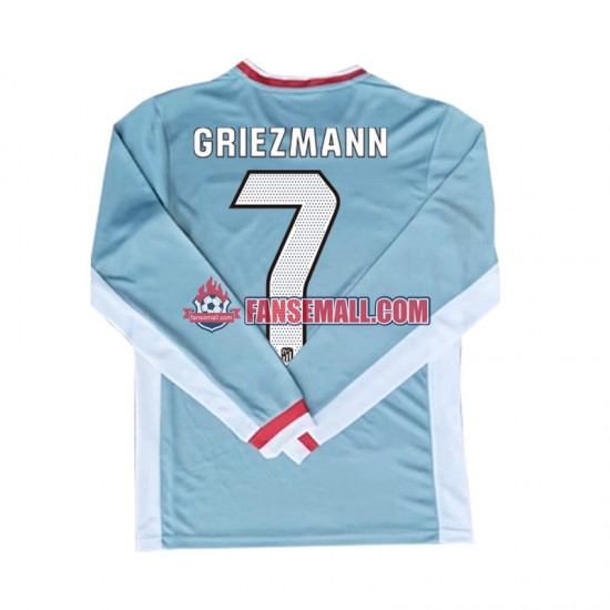 Matchtröjor Atlético Madrid Antoine Griezmann 7 2024-2025 Långärmad till Herr (2:a ställ)