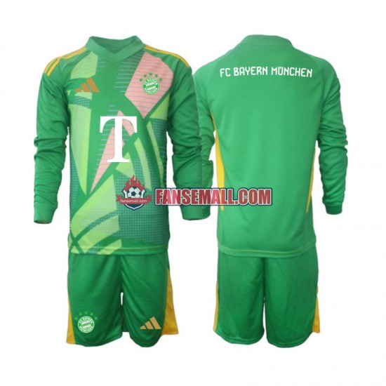 Matchtröjor FC Bayern München Målvaktströja 2024-2025 Långärmad till Barn (4:e ställ)