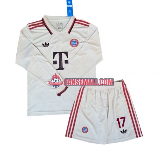 Matchtröjor FC Bayern München Olise 17 2024-2025 Långärmad till Barn (3:e ställ)