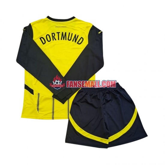 Matchtröjor Borussia Dortmund 2024-2025 Långärmad till Barn (1:a ställ)