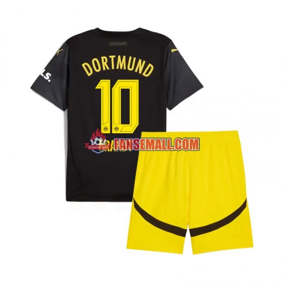 Matchtröjor Borussia Dortmund Julian Brandt 10 2024-2025 Kortärmad till Barn (2:a ställ)