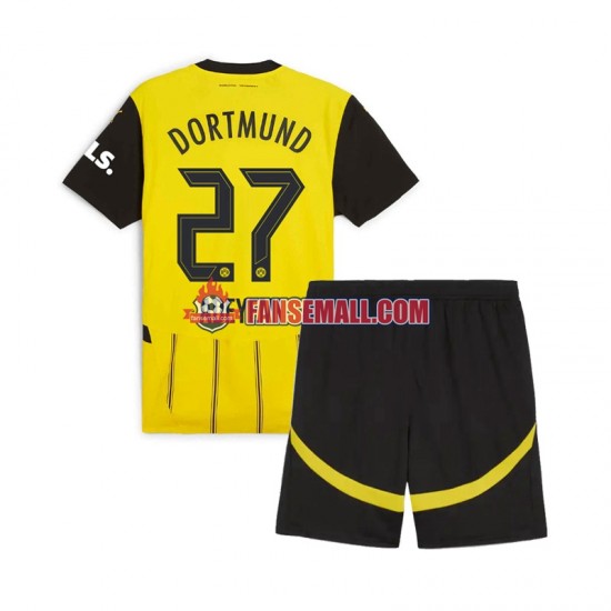 Matchtröjor Borussia Dortmund Karim Adeyemi 27 2024-2025 Kortärmad till Barn (1:a ställ)