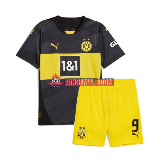 Matchtröjor Borussia Dortmund Serhou Guirassy 9 2024-2025 Kortärmad till Barn (2:a ställ)