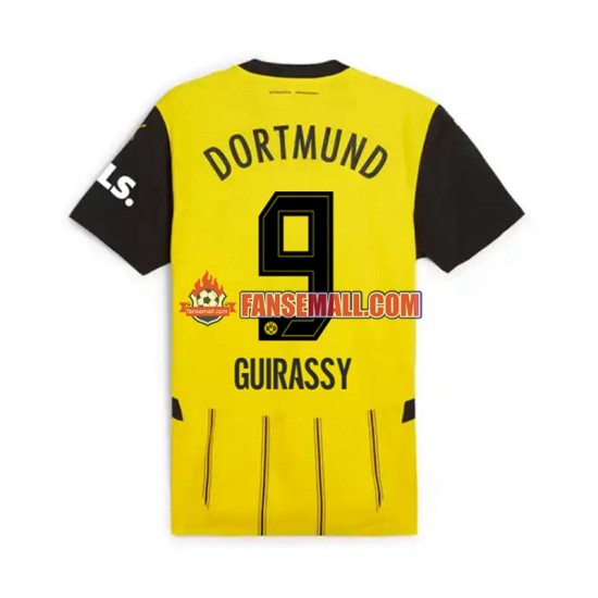 Matchtröjor Borussia Dortmund Serhou Guirassy 9 2024-2025 Kortärmad till Herr (1:a ställ)