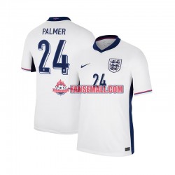 Matchtröjor England Cole Palmer 24 2024 Kortärmad till Herr (1:a ställ)