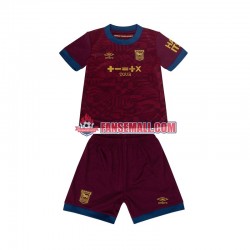 Matchtröjor Ipswich Town 2024-2025 Kortärmad till Barn (2:a ställ)