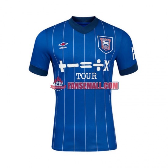 Matchtröjor Ipswich Town 2024-2025 Kortärmad till Herr (1:a ställ)