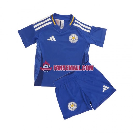Matchtröjor Leicester City 2024-2025 Kortärmad till Barn (1:a ställ)