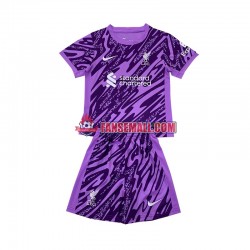 Matchtröjor Liverpool Målvaktströja 2024-2025 Kortärmad till Barn (3:e ställ)