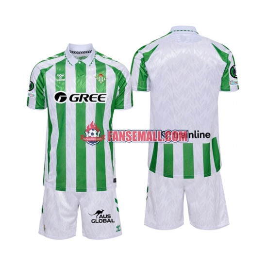Matchtröjor Real Betis 2024-2025 Kortärmad till Barn (1:a ställ)