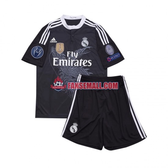 Matchtröjor Real Madrid Retro 2014 Kortärmad till Barn (3:e ställ)