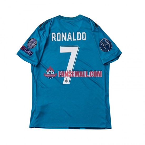 Matchtröjor Real Madrid Cristiano Ronaldo 7 Retro 2017 Kortärmad till Herr (3:e ställ)