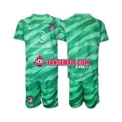 Matchtröjor Atlético Madrid Målvaktströja Grön 2023-2024 Kortärmad till Barn (2:a ställ) Matchtröjor Atlético Madrid Målvaktströja Grön 2023-2024 Kortärmad till Barn (2:a ställ)