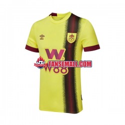 Matchtröjor Burnley 2023-2024 Kortärmad till Herr (2:a ställ)