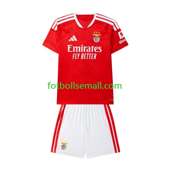 Matchtröjor Benfica 2026-2027 Kortärmad till Barn (1:a ställ)