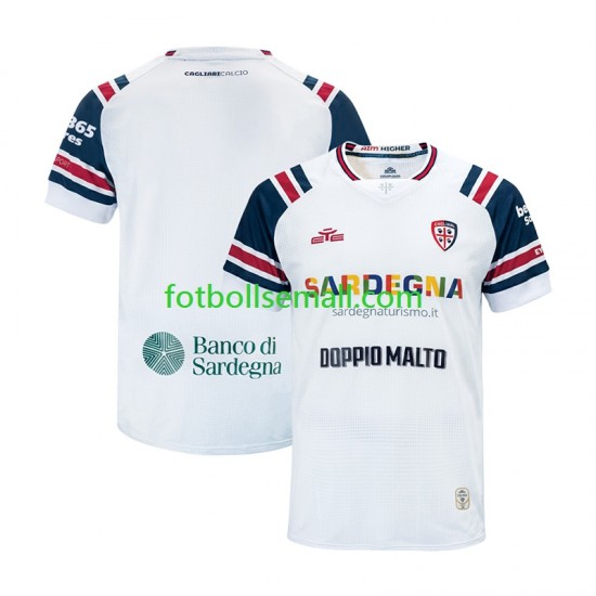 Matchtröjor Cagliari 2026-2027 Kortärmad till Herr (2:a ställ)
