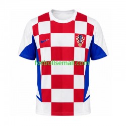 Matchtröjor Kroatien Retro 2002 Kortärmad till Herr (1:a ställ)