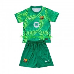 Matchtröjor FC Barcelona Målvaktströja 2026-2027 Kortärmad till Barn (1:a ställ)
