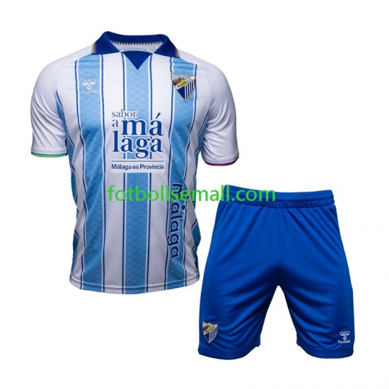 Matchtröjor Málaga CF 2026-2027 Kortärmad till Barn (1:a ställ)