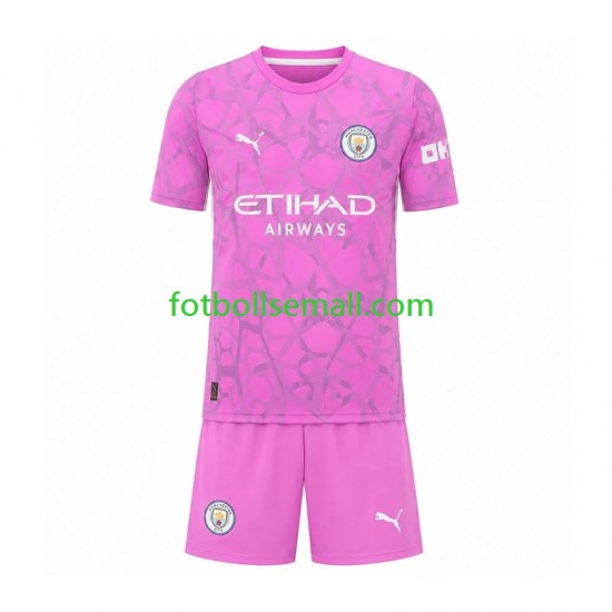 Matchtröjor Manchester City Målvaktströja 2026-2027 Kortärmad till Barn (2:a ställ)