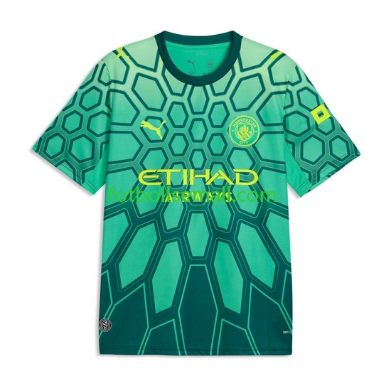 Matchtröjor Manchester City Målvaktströja 2026-2027 Kortärmad till Herr (1:a ställ)
