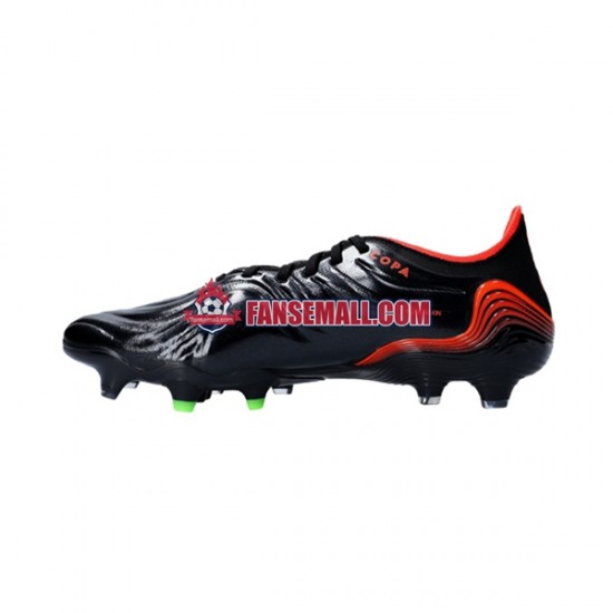 Röd Svart Adidas COPA SENSE.1 FG Shadowportal fotbollsskor