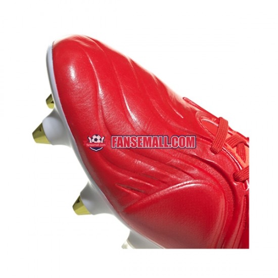 Röd Vit Adidas COPA SENSE.1 SG Meteorite fotbollsskor