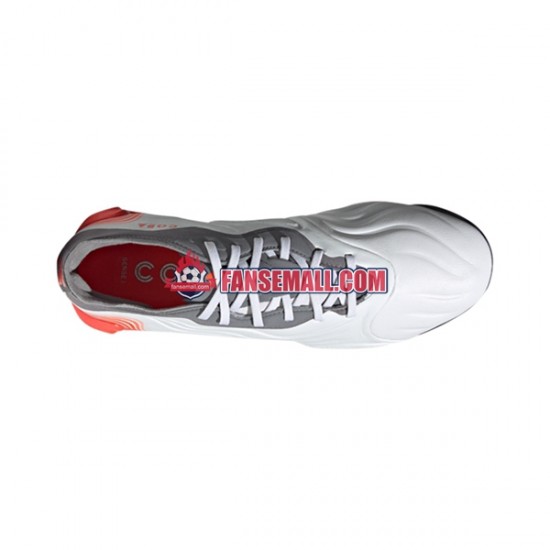 Röd Grå Vit Adidas COPA SENSE.1 TF White Gnist fotbollsskor