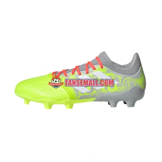 Röd Grå Gul Adidas COPA SENSE.3 FG NumbersUp fotbollsskor