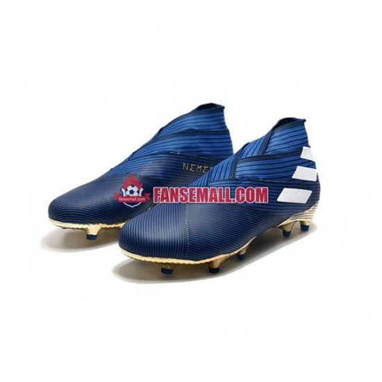 Blå Vit Svart Adidas Nemeziz9 FG fotbollsskor