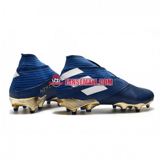 Blå Vit Svart Adidas Nemeziz9 FG fotbollsskor
