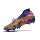 Lila Rosa Grön Adidas Nemeziz9 FG fotbollsskor
