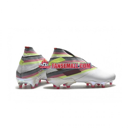 Vit Svart Adidas Nemeziz9 FG fotbollsskor