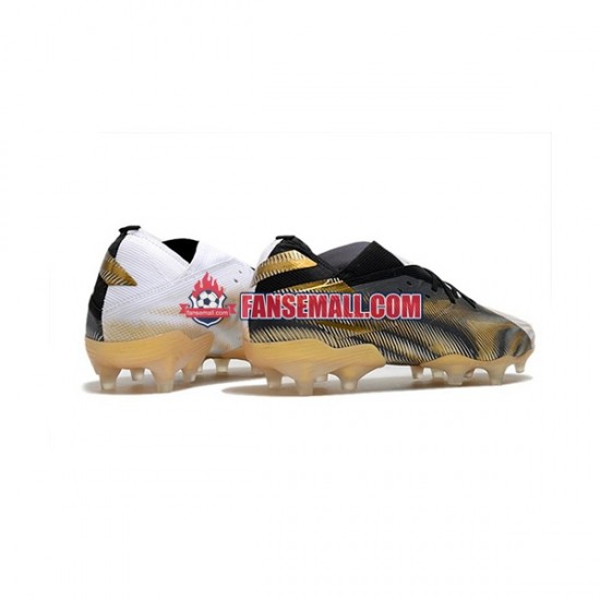 Gul Vit Svart Adidas Nemeziz9.1 FG Atmospheric d fotbollsskor