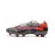 Grå Orange Vit Adidas Nemeziz9.1 FG fotbollsskor
