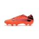 Röd Orange Svart Adidas Nemeziz9.1 FG Inflight fotbollsskor