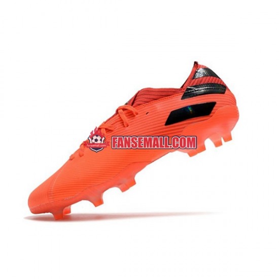 Röd Orange Svart Adidas Nemeziz9.1 FG Inflight fotbollsskor