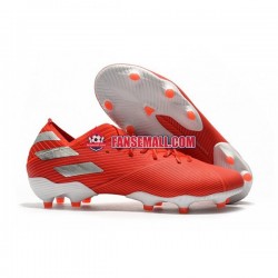 Röd Vit Adidas Nemeziz9.1 FG fotbollsskor