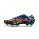 Blå Gul Vit Adidas Nemeziz9.1 FG The Journey fotbollsskor