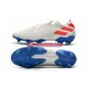 Röd Blå Vit Adidas Nemeziz9.1 FG fotbollsskor